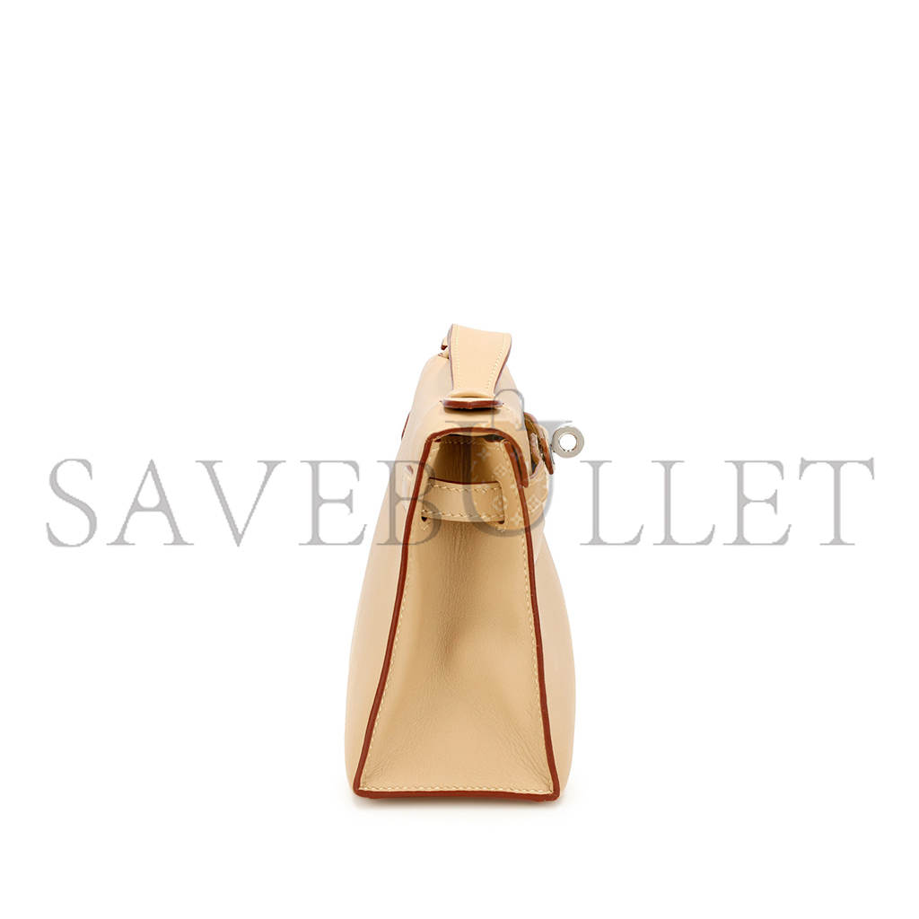 H**mes parchemin swift kelly pochette palladium hardware (22*14*7cm)